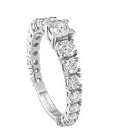 Anello Salvini Donna Battito in Oro bianco Diamante 20077320 - 20077320